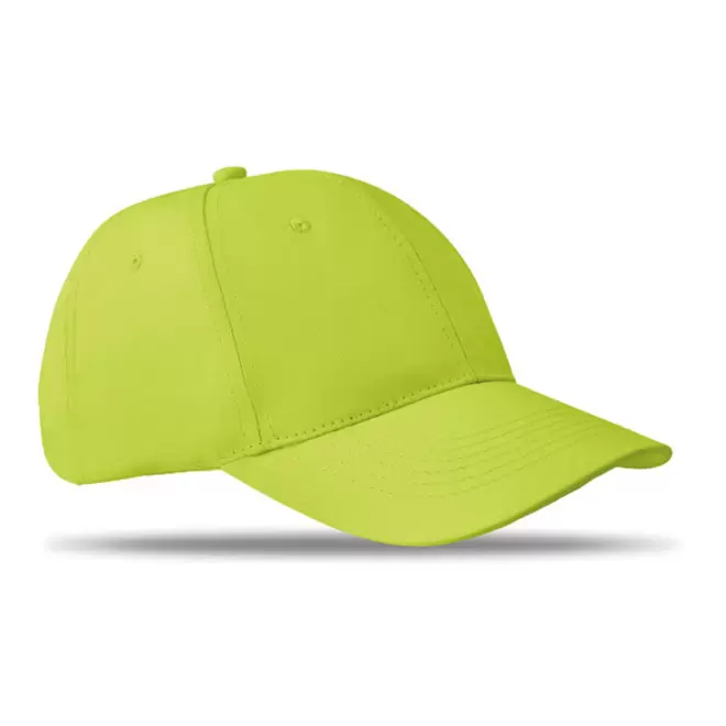 CASQUETTE 6 PANS PERSONNALISABLE 'ARKEO' - citron vert
