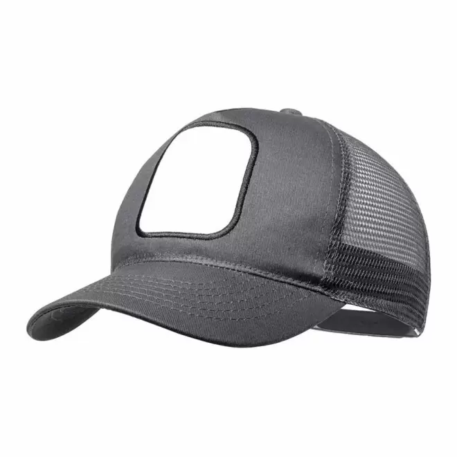 CASQUETTE PERSONNALISÉE TRUCKER 'BULLY' - gris