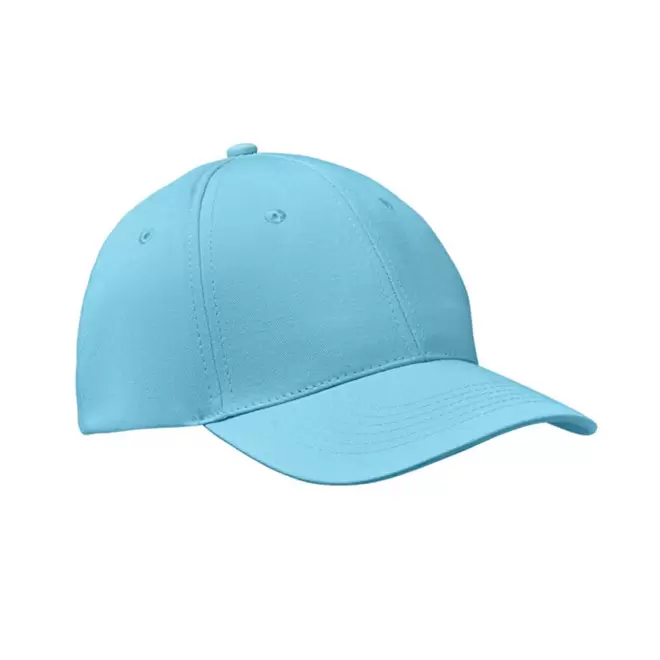 CASQUETTE 6 PANS PERSONNALISABLE 'ARKEO' - bleu ciel