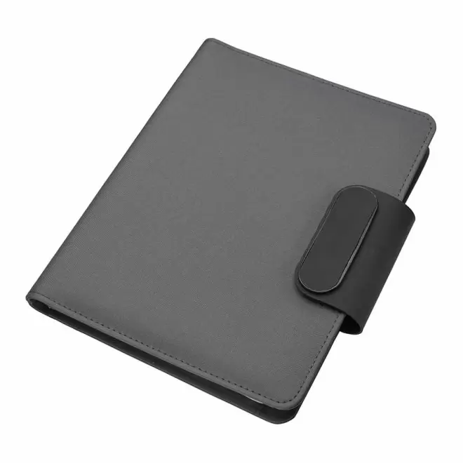 CONFERENCIER PERSONNALISÉ EN RPET A5 'MONALEEN' - gris