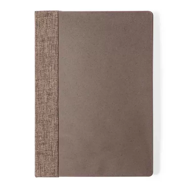 CARNET PERSONNALISABLE A5 'COFFI' - marron
