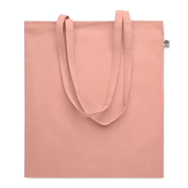 SAC SHOPPING PERSONNALISÉ EN COTON 180 GR 'SUNDO BIO' - orange