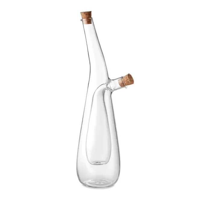 BOUTEILLE POUR VINAIGRETTE PERSONNALISABLE EN VERRE 'MAGY' - transparent