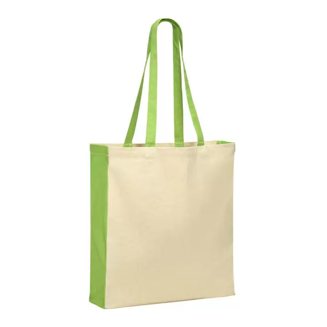 SAC PUBLICITAIRE COTON SOUFFLET 220 GR/M2 'MAXI AURIANA' - vert clair