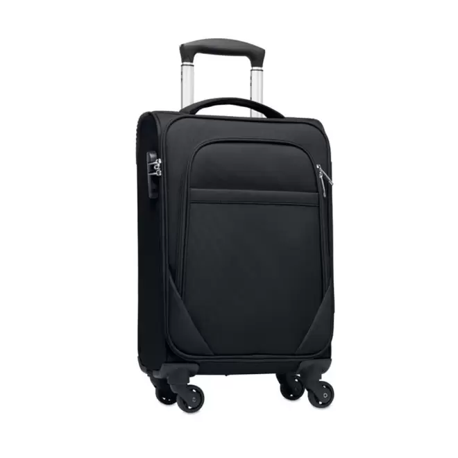 VALISE CABINE PUBLICITAIRE RPET 'KARAGO' - noir