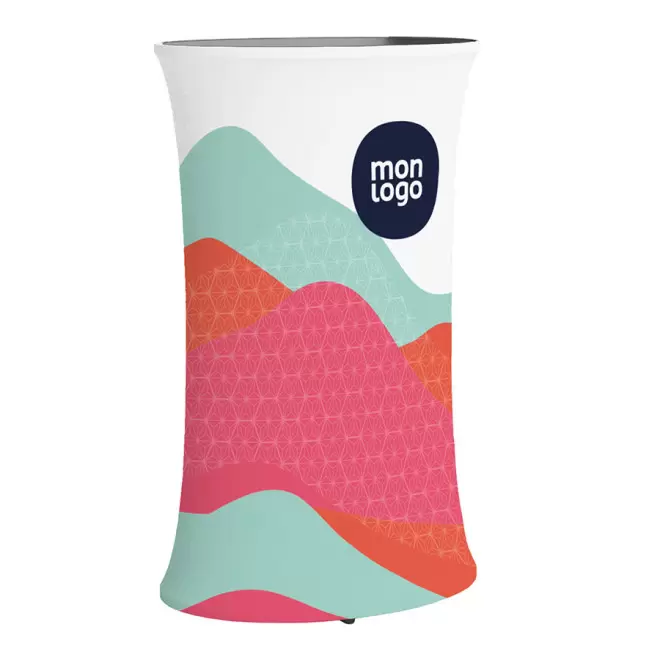 COMPTOIR D'ACCUEIL PUBLICITAIRE 'VIDLEX' - blanc