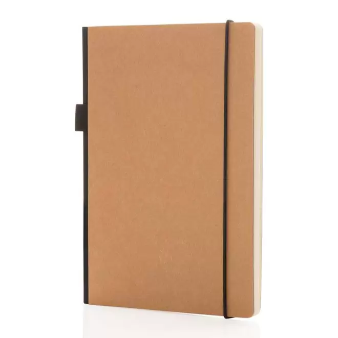 CARNET A5 PERSONNALISABLE AVEC SOUFFLET 'FLODI' - beige