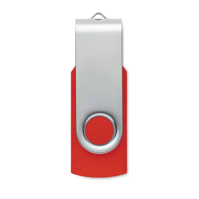 CLE USB-C 16GO PERSONNALISABLE 'TWISTER C' - rouge