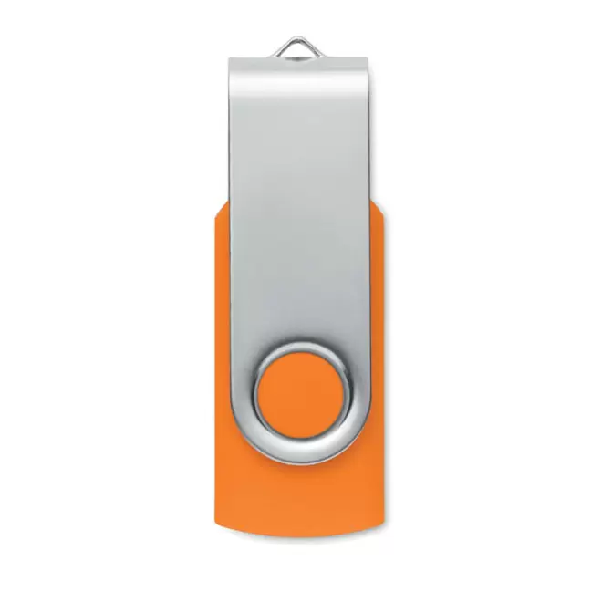 CLE USB-C 16GO PERSONNALISABLE 'TWISTER C' - orange