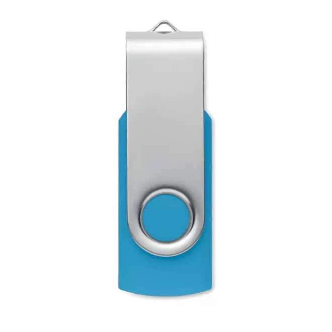 CLE USB-C 16GO PERSONNALISABLE 'TWISTER C' - turquoise