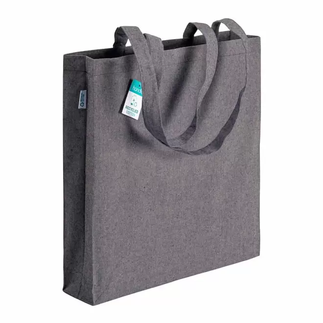 SAC COTON RECYCLE PERSONNALISABLE 190 GR/M2 'BOQUITA' - bleu foncé
