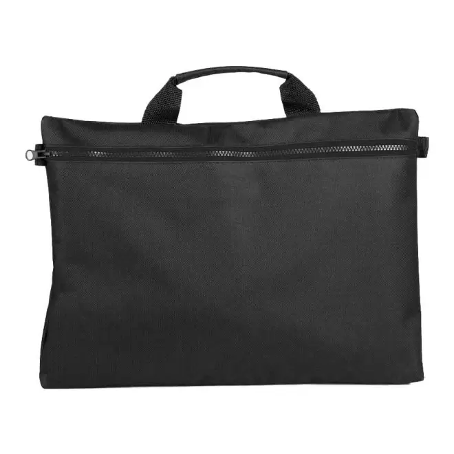 SACOCHE PUBLICITAIRE POUR ORDINATEUR 'WARTER' - black/black