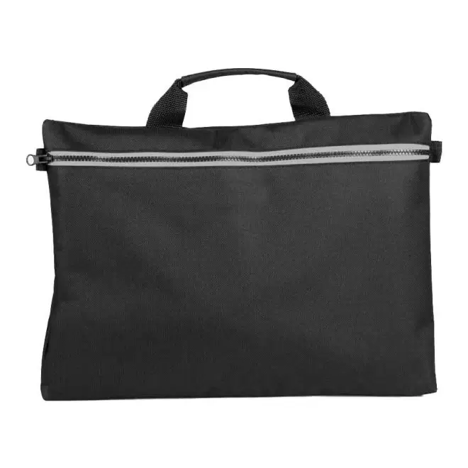 SACOCHE PUBLICITAIRE POUR ORDINATEUR 'WARTER' - black/silver