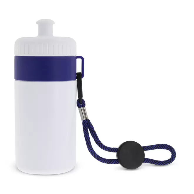 GOURDE DE SPORT PERSONNALISABLE MIX & MATCH 500 ML 'CORDI' - blanc/bleu