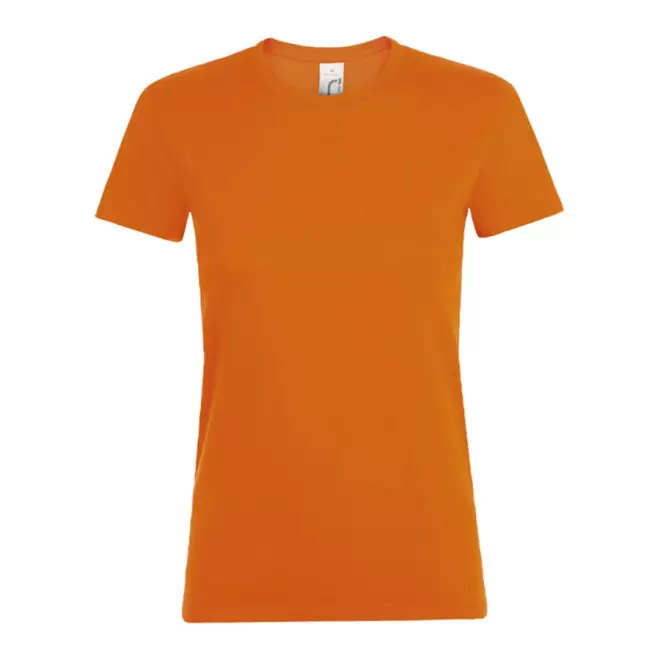 TEE-SHIRT PUBLICITAIRE FEMME 'REGENT' - EXPÉDITION RAPIDE 4J - orange