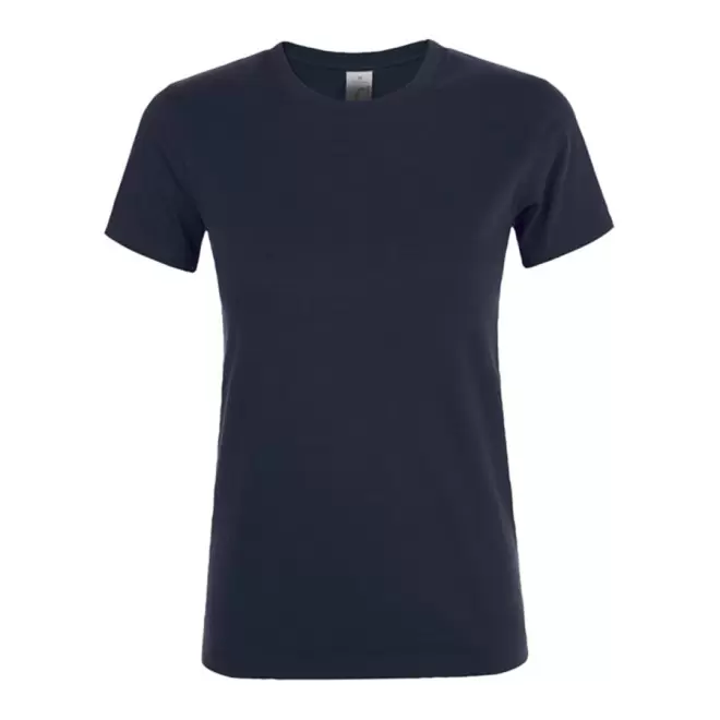 TEE-SHIRT PUBLICITAIRE FEMME 'REGENT' - EXPÉDITION RAPIDE 4J - bleu marine