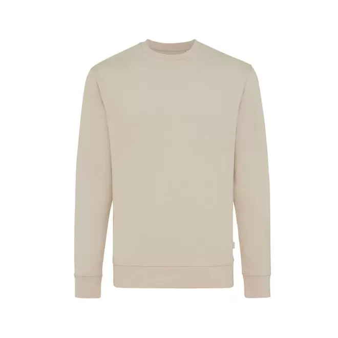 PULL PERSONNALISÉ À COL ROND IQONIQ 'ZION' - beige