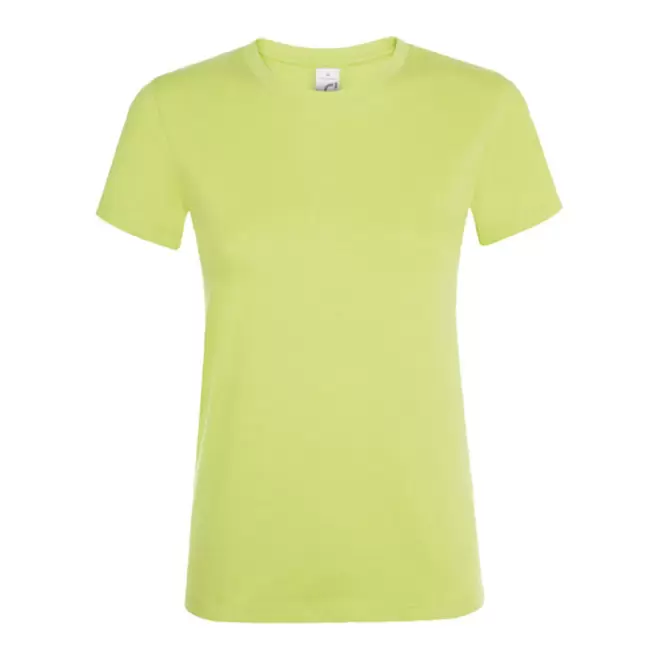 TEE-SHIRT PUBLICITAIRE FEMME 'REGENT' - EXPÉDITION RAPIDE 4J - apple green