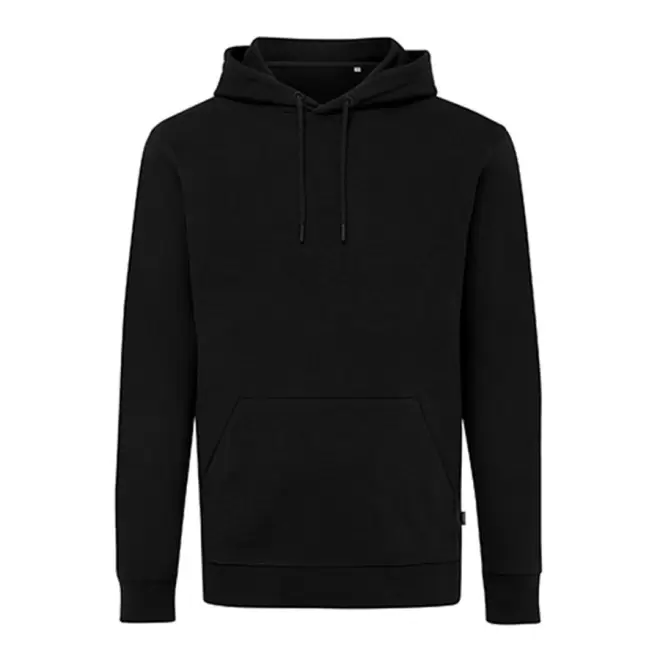 SWEAT-SHIRT PERSONNALISÉ À CAPUCHE IQONIQ 'JASPER' - noir
