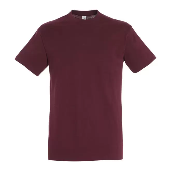 TEE-SHIRT PUBLICITAIRE HOMME 'REGENT' - EXPÉDITION EXPRESS 4 JOURS - burgundy