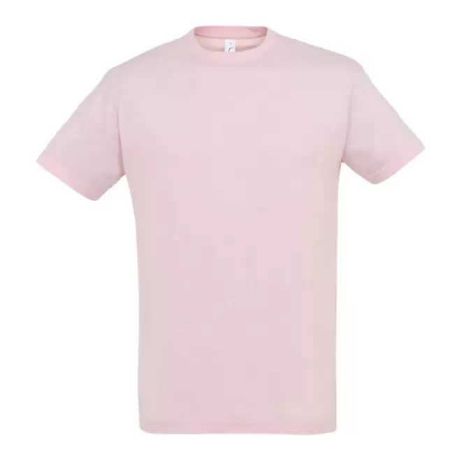 TEE-SHIRT PUBLICITAIRE HOMME 'REGENT' - EXPÉDITION EXPRESS 4 JOURS - rose moyen