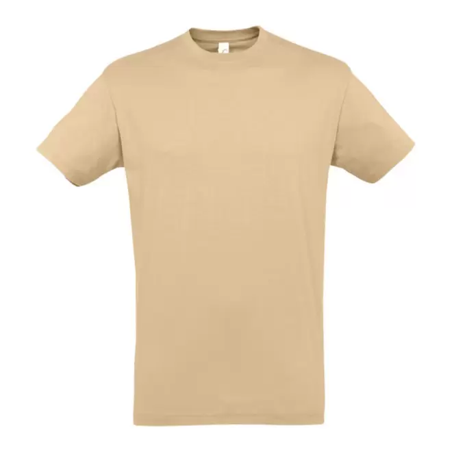 TEE-SHIRT PUBLICITAIRE HOMME 'REGENT' - EXPÉDITION EXPRESS 4 JOURS - sand