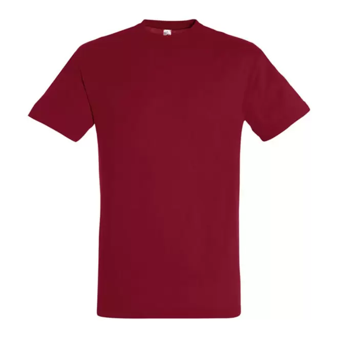 TEE-SHIRT PUBLICITAIRE HOMME 'REGENT' - EXPÉDITION EXPRESS 4 JOURS - rouge tango