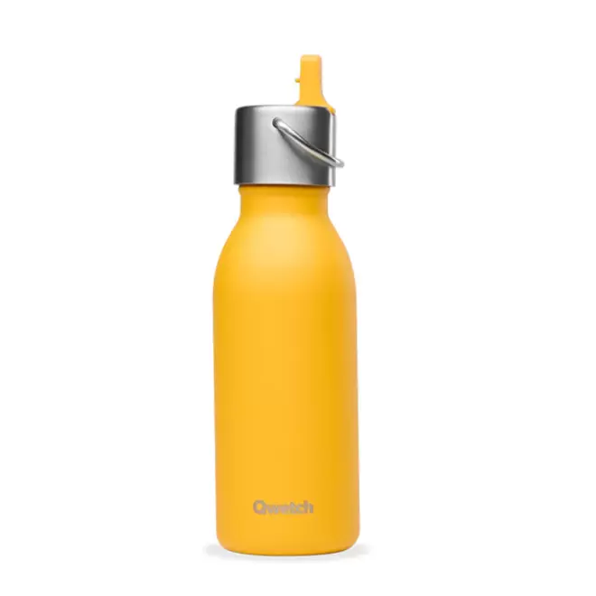 BOUTEILLE ISOTHERME PERSONNALISEE 'ACTIVE KIDS' 350ML - curry