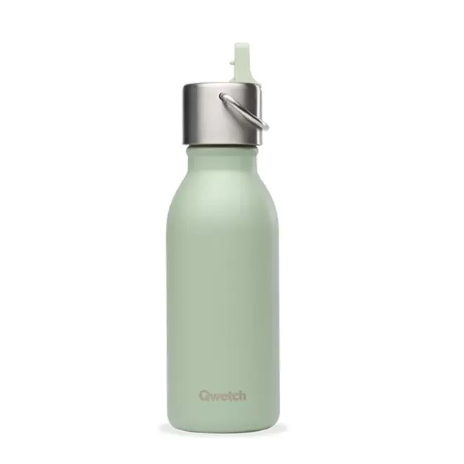 BOUTEILLE ISOTHERME PERSONNALISEE 'ACTIVE KIDS' 350ML - tilleul