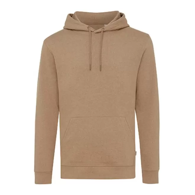 SWEAT-SHIRT PERSONNALISÉ À CAPUCHE IQONIQ 'TORRES' - marron