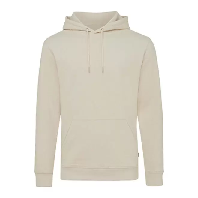 SWEAT-SHIRT PERSONNALISÉ À CAPUCHE IQONIQ 'TORRES' - blanc cassé