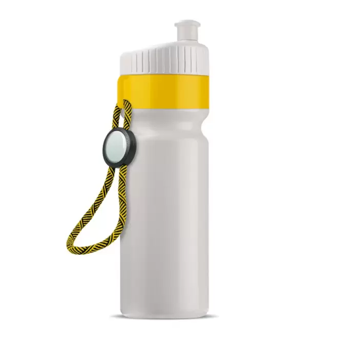 GOURDE DE SPORT PERSONNALISABLE MIX & MATCH 750 ML 'CORDI' - blanc/jaune