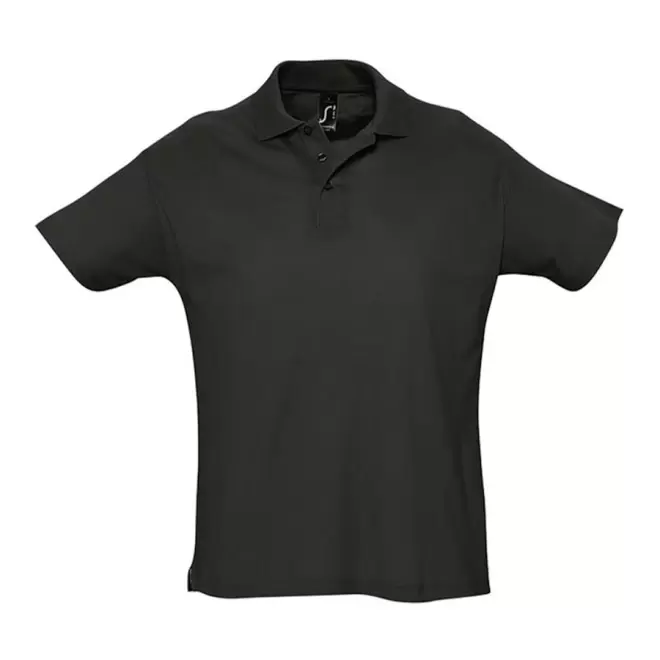 POLO HOMME PUBLICITAIRE 'SUMMER' RAPIDE 4J - noir