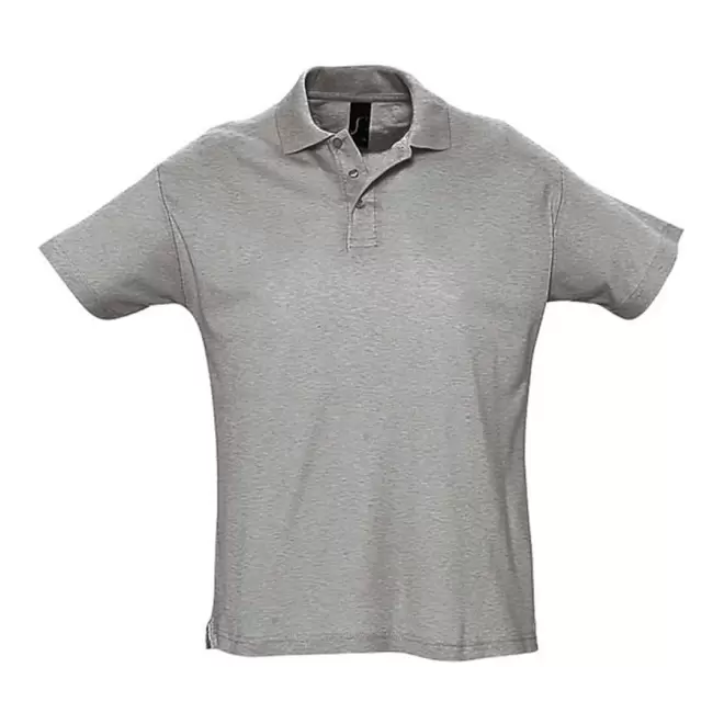 POLO HOMME PUBLICITAIRE 'SUMMER' RAPIDE 4J - gris chine