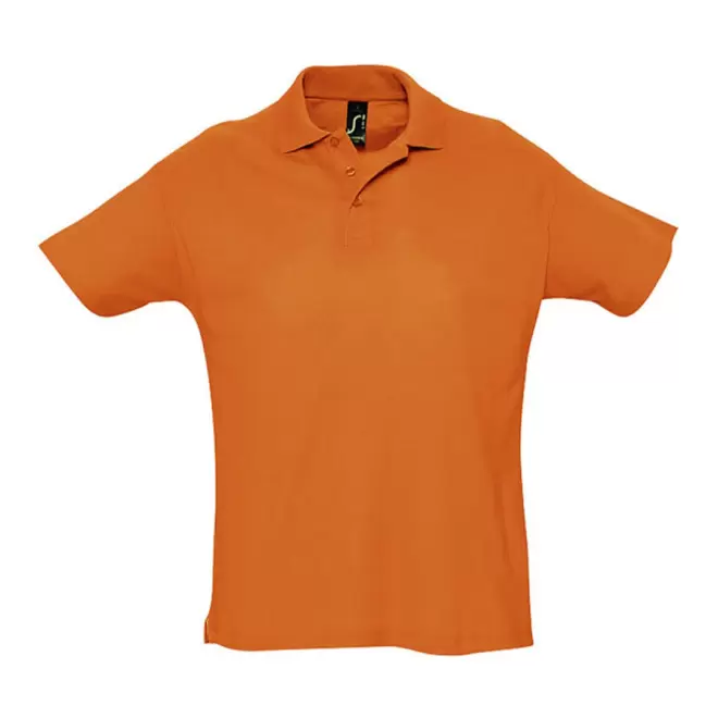 POLO HOMME PUBLICITAIRE 'SUMMER' RAPIDE 4J - orange