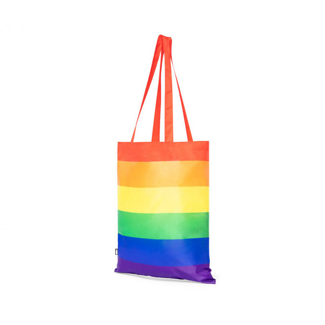 TOTE-BAG PUBLICITAIRE ARC-EN-CIEL 'BARJOIS' - arc-en-ciel