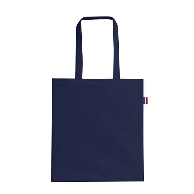 SAC COTON PERSONNALISÉ MIF 220 GR/M² 'FELIX COLORE' - bleu marine