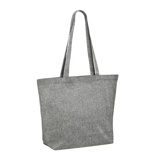 SAC CABAS PERSONNALISE  'LOROTI' - noir chiné