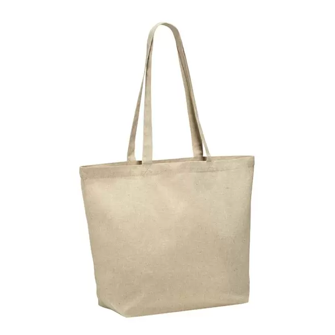 SAC CABAS PERSONNALISE  'LOROTI' - beige chiné