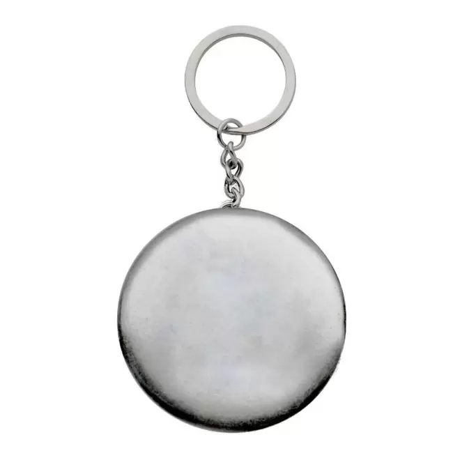 PORTE-CLE DECAPSULEUR PERSONNALISABLE MIE 'SEPTY' - argenté