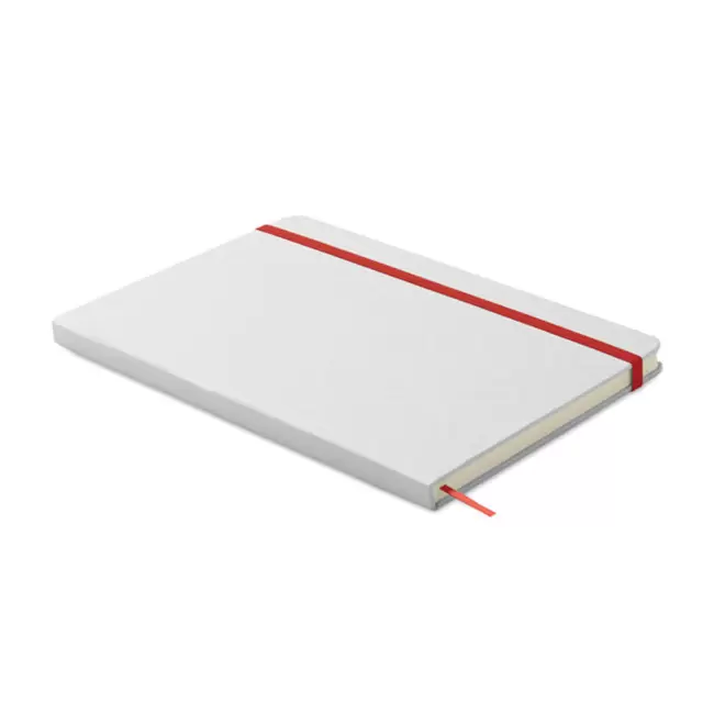 CARNET A5 CARTON DE LAIT PERSONNALISE 'ROUTI'  - rouge