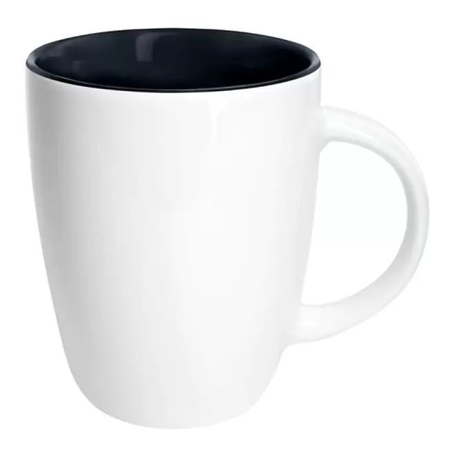 MUG EN PORCELAINE PERSONNALISABLE 250 ML 'COLBA' - noir