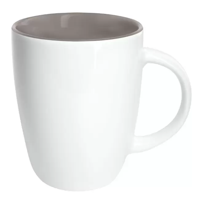 MUG EN PORCELAINE PERSONNALISABLE 250 ML 'COLBA' - gris