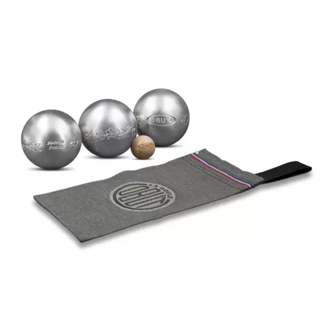 TRIPLETTE DE PETANQUE PERSONNALISABLE 'METAHK' - floral