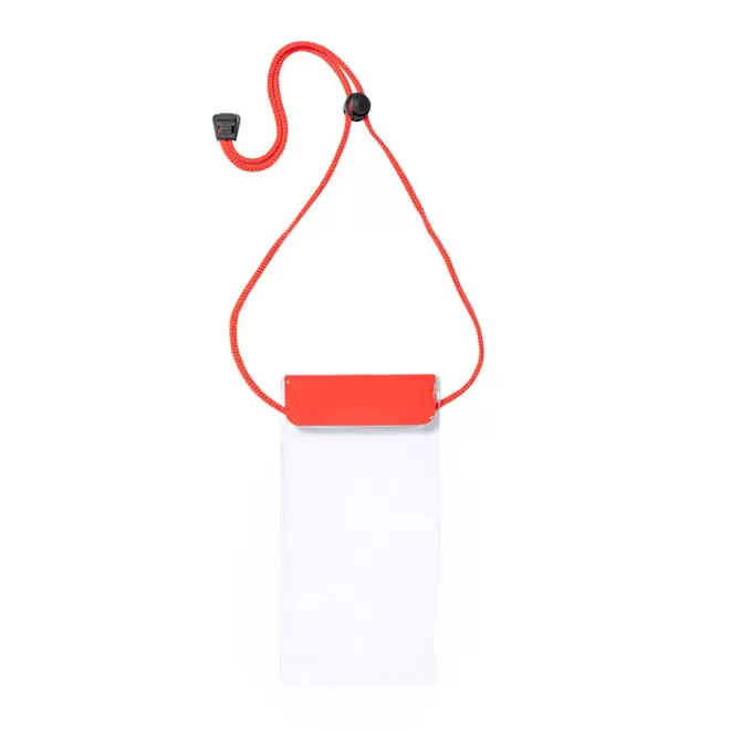 POCHETTE ETANCHE PERSONNALISABLE 'PORTA' - rouge