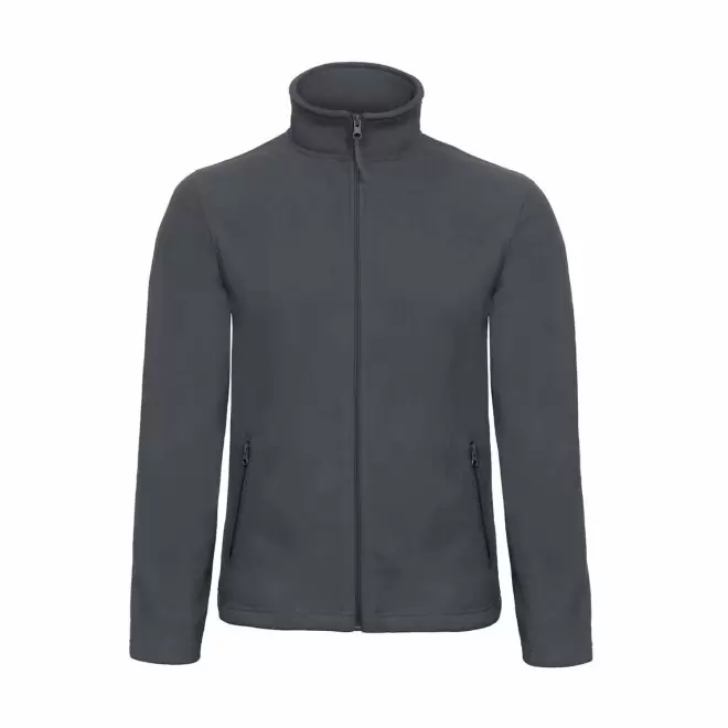 VESTE POLAIRE FEMME PERSONNALISEE 'FLORI' - gris foncé