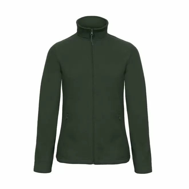 VESTE POLAIRE FEMME PERSONNALISEE 'FLORI' - vert forêt