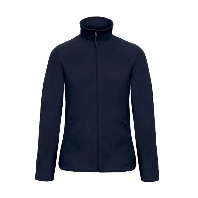VESTE POLAIRE FEMME PERSONNALISEE 'FLORI' - bleu marine