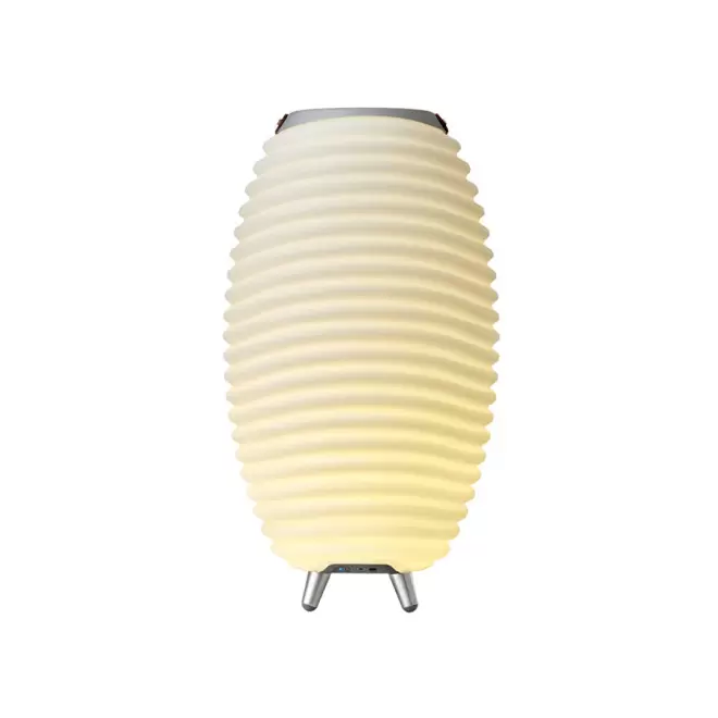 LAMPE ENCEINTE DESIGN PUBLICITAIRE TWS 10 W 'KOODIE' - blanc