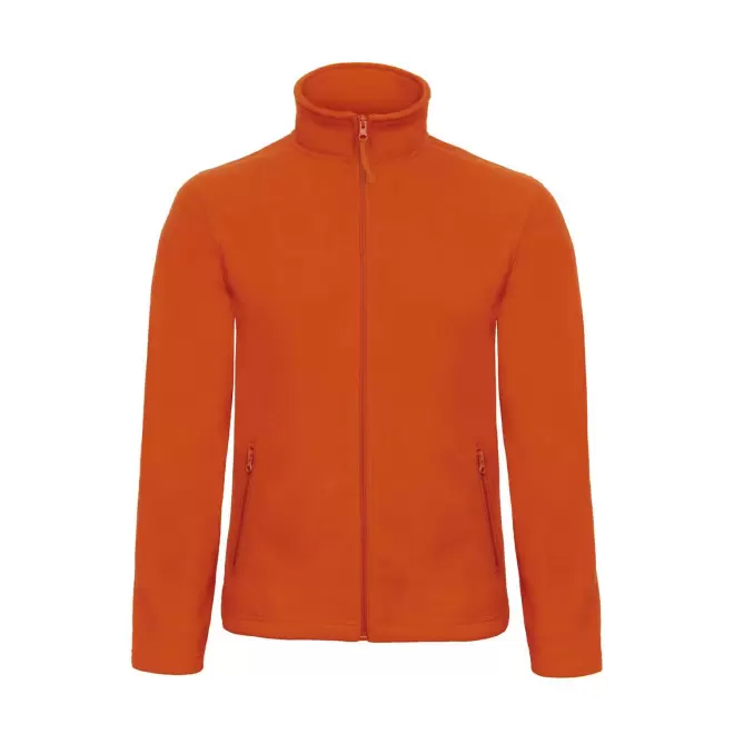VESTE POLAIRE HOMME PERSONNALISABLE 'FLORI' - orange